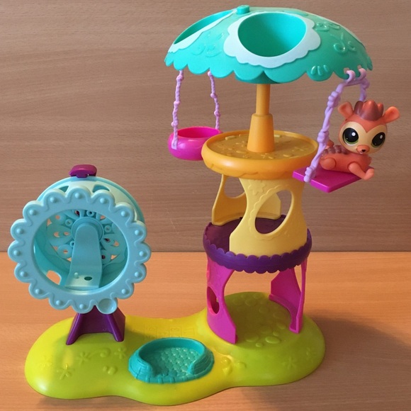 Littlest Pet Shop Toys Lps Playtime Park Play Set Littlest Pet Shop